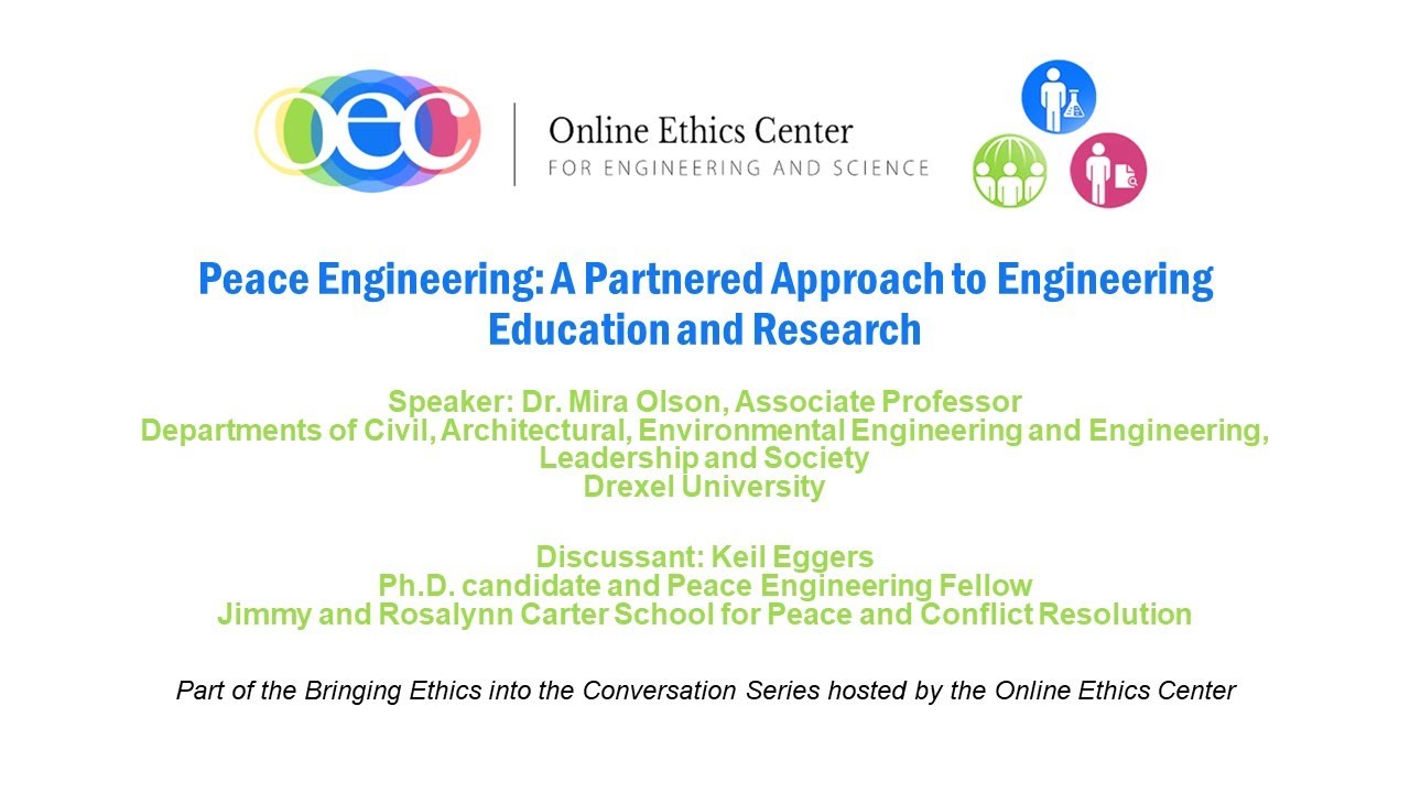 Peace Engineering: A Partnered Approach to Engineering Education and Research