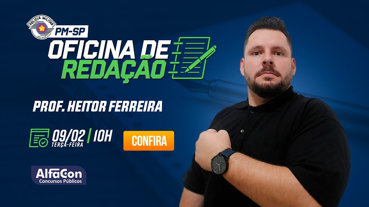 Oficina de Redação - PM SP - AlfaCon