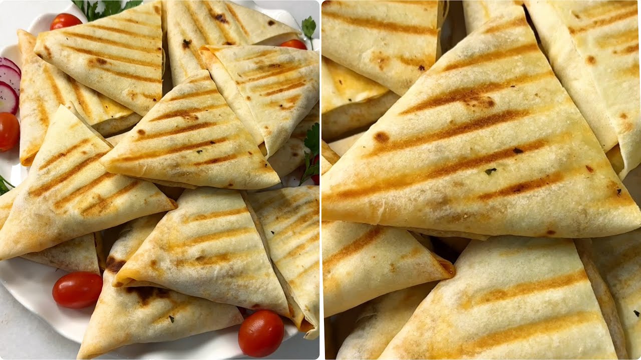 طاكوس منزلي💫خبز طاكوس رطب وناجح 💯 بحشوة خطيييرة ف المذاق✔️