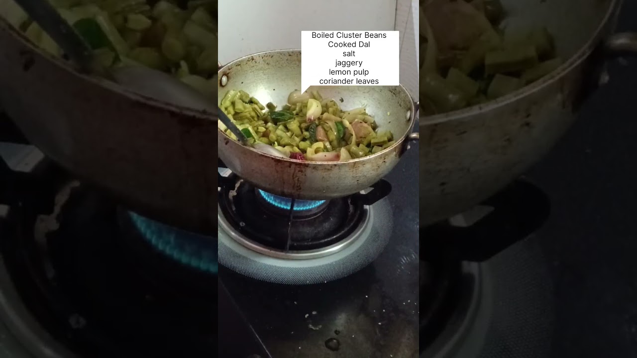 Healthy & quick Gorekayi (cluster Beans) Dal#sidedishreceipe#easyindianrecipe