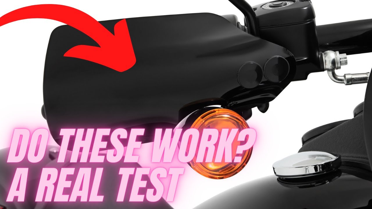 Memphis Shades Handguards - Do They REALLY work? Testing on my Harley Davidson Low Rider S