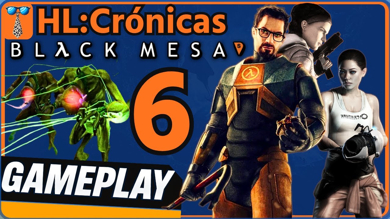 COMPLEJO LAMBDA, EL MEJOR ARMA Y RICOS TELEPORTES | Gameplay Black Mesa Capítulo 6 en Español