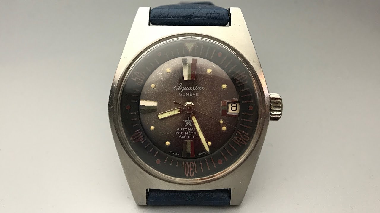 Aquastar 63 Vintage Dive Watch Review