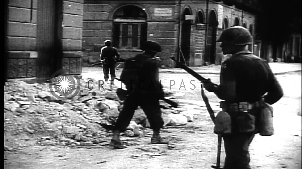 World War II scenes involving U.S. General George S. Patton, Jr. HD Stock Footage