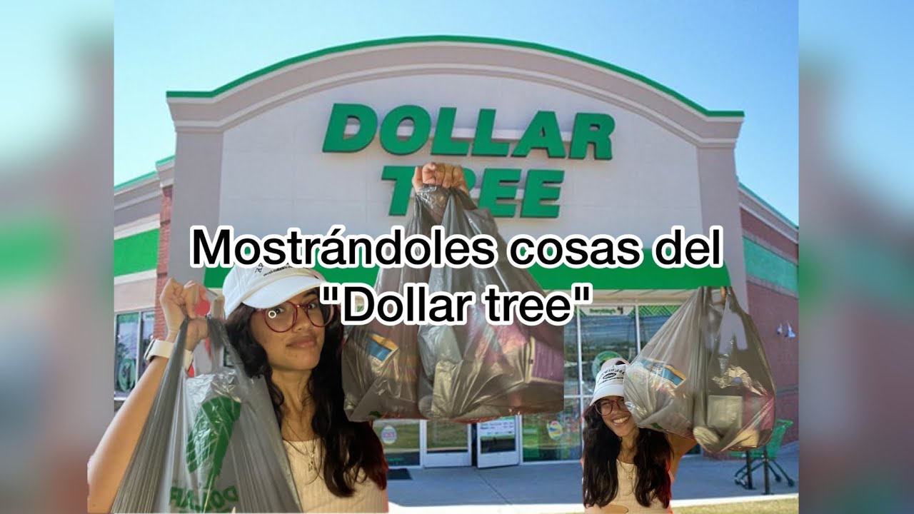 Mostrándoles cosas del  "Dollar tree " y un poco de plática