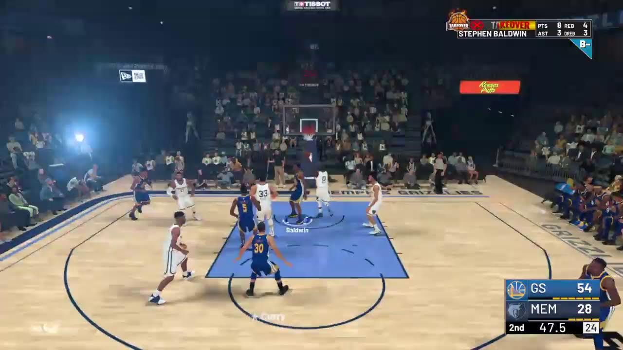 NBA2K FIRST SEASON PLAYING FOR THE GOLDEN STATE WARRIORS!!!!