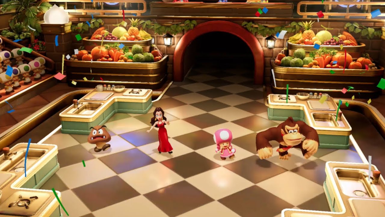 Super Mario Party Jamboree (Rhythm Kitchen & Paratroopa Flight School) Longplay