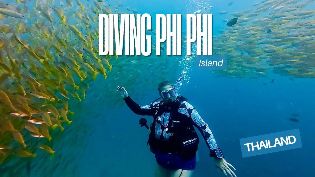 Thailand, Phuket,diving PHI PHI Islands@RustiAnchorBosun1