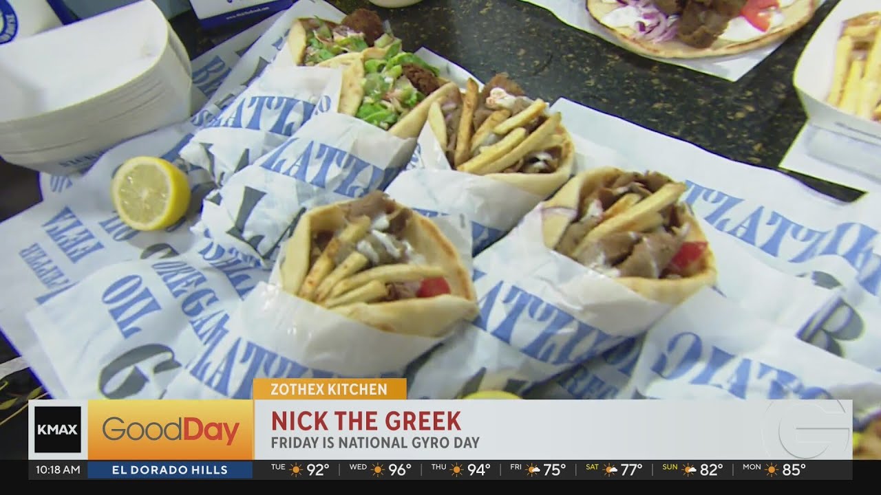 National Gyro Day with Nick the Greek!