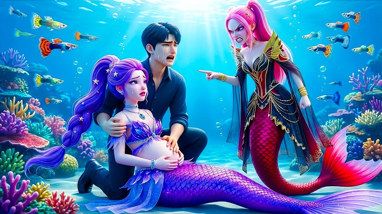Rescue Pregnant Mermaid Rumi from Mira's Curse | Kpop Demon Hunter | Music video 