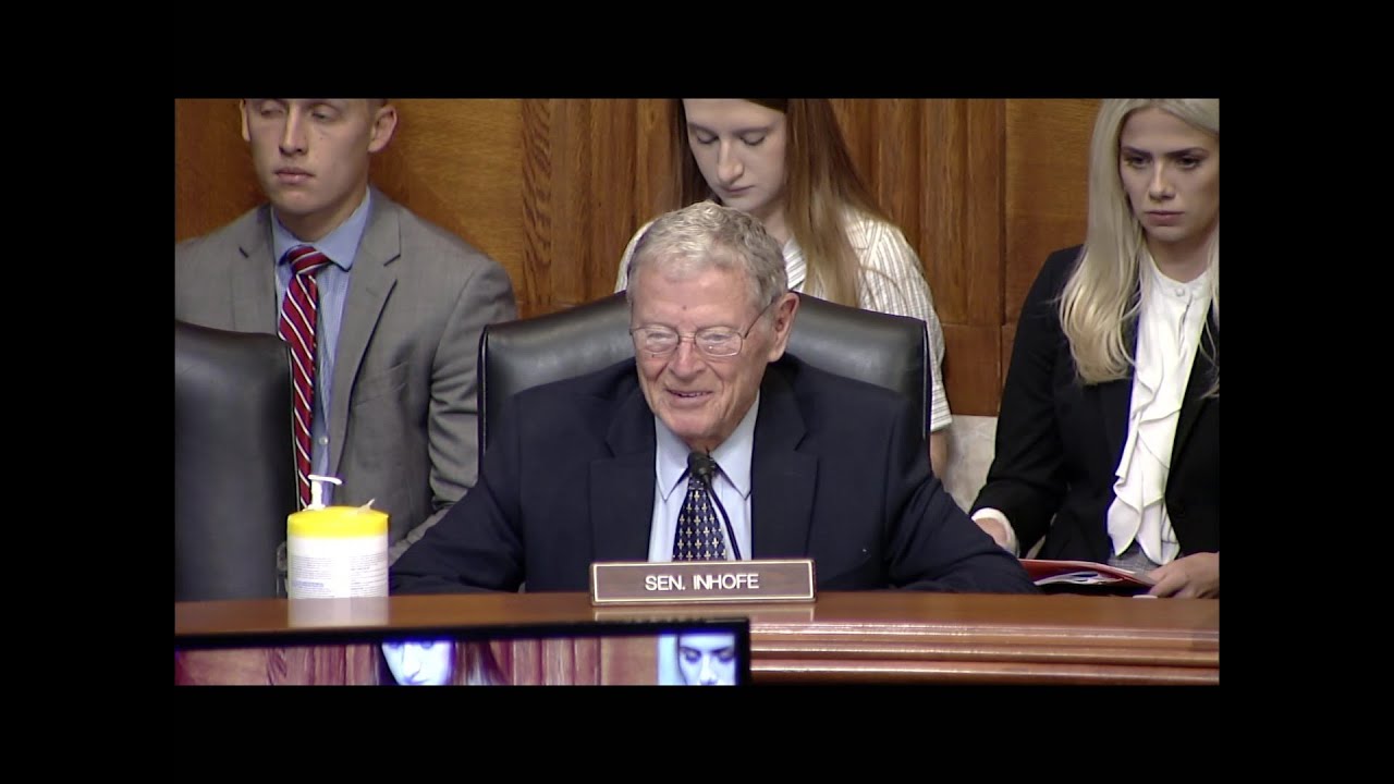 Inhofe Questions Witness on Chemical Supply Chain Delays