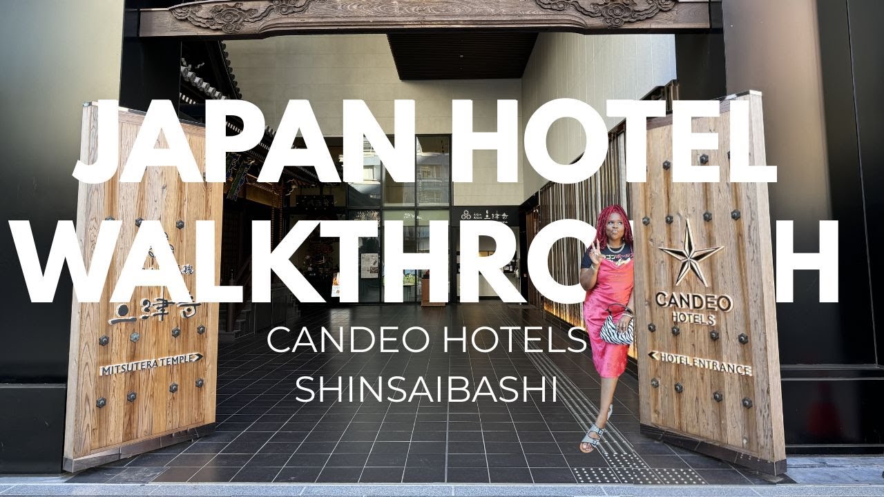JAPAN VLOG 12 | CANDEO HOTELS SHINSAIBASHI TOUR | Japan Hotel Tour | Family of 5 #japanhotel #japan