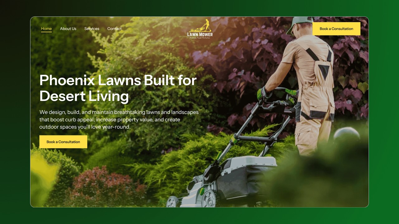 Lawn Care Website Design in WordPress | Elementor Tutorial 2026
