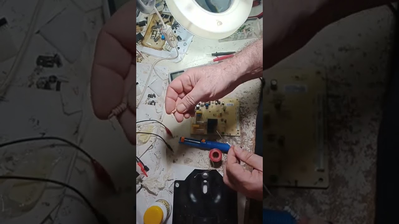 Réparation de la carte mère d'un réfrigérateur BRANDT