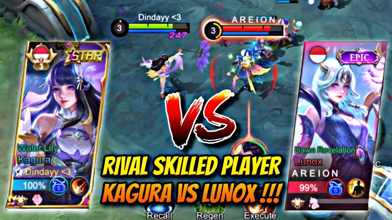 RIVAL KAGURA VS LUNOX EXPERT SKILLED !!!