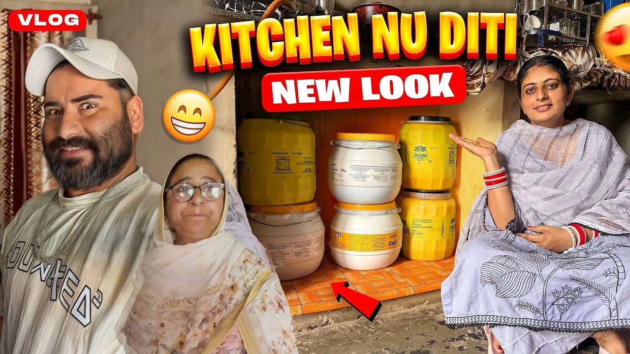 Kitchen Nu Diti New Look😍||