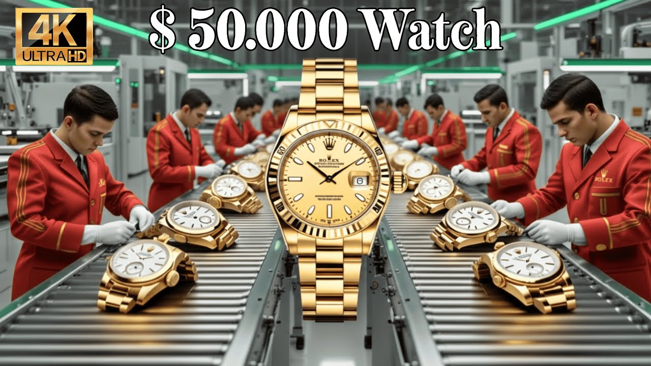 Inside A $100 MILLION Swiss Factory: From Raw Steel to ULTRA-LUXURY WATCH (Full Process)