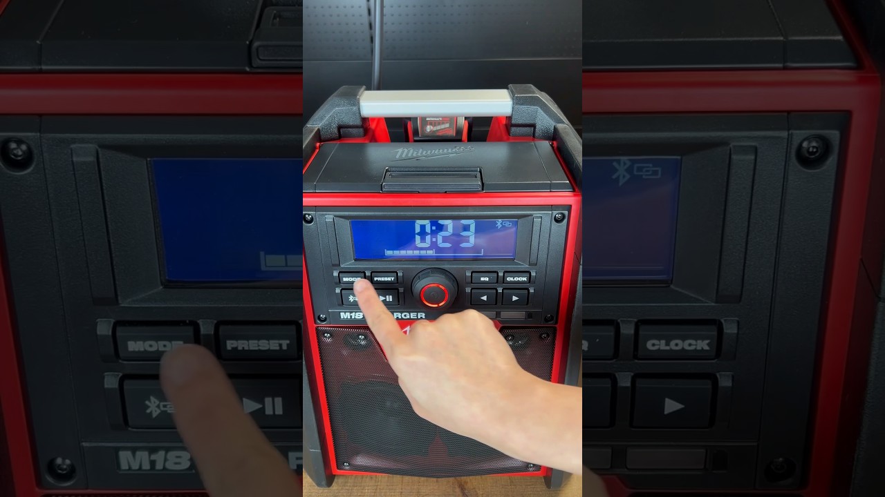 M18RC Radio Charger charges your battery as you vibe to your music #shorts #radio