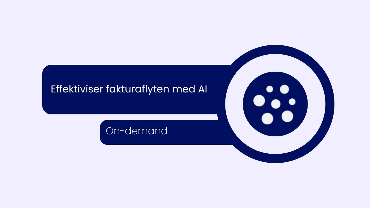Webinar: Effektiv fakturaflyt med Medius og AI fra 03.03.26