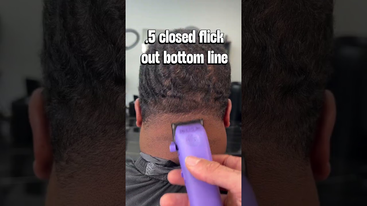 30-секундная стрижка с плавным переходом назад 💈 