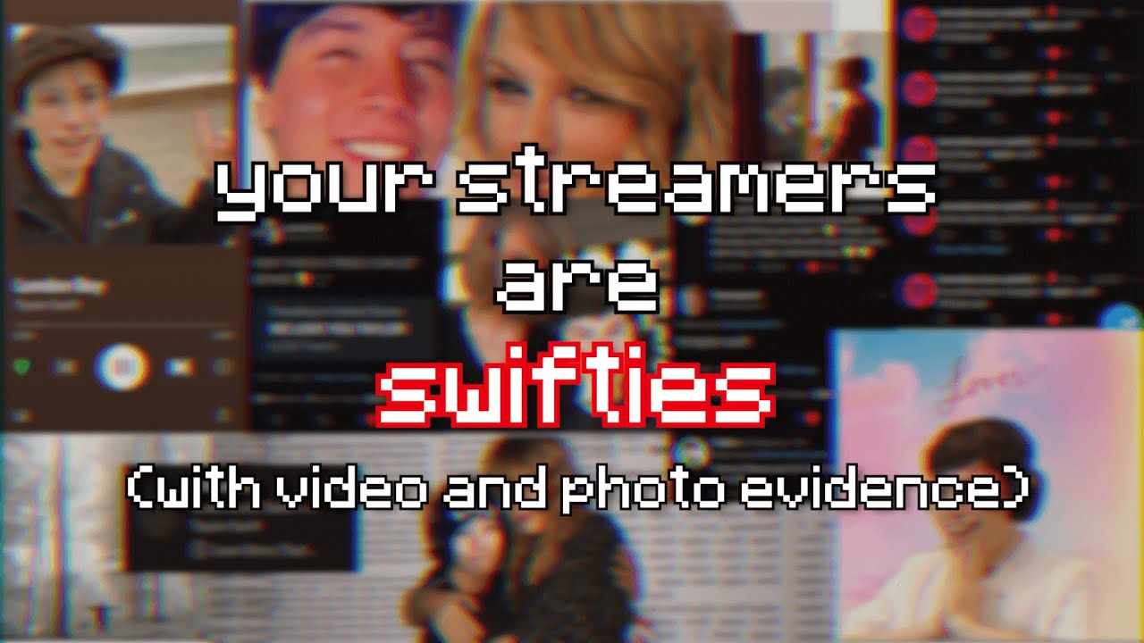YOUR MINECRAFT STREAMERS ARE SWIFTIES (COMPILATION)