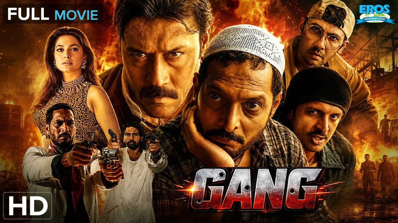 Gang | Nana Patekar, Jackie Shroff, Juhi Chawla | Action Thriller | Full Hindi Movie (HD)