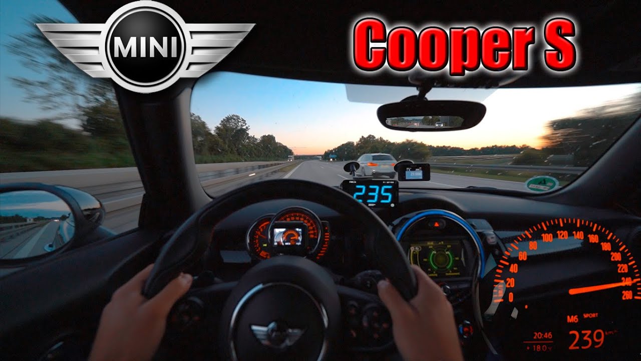 Mini Cooper S | 0-240 km/h | TOP SPEED and Acceleration TEST✔