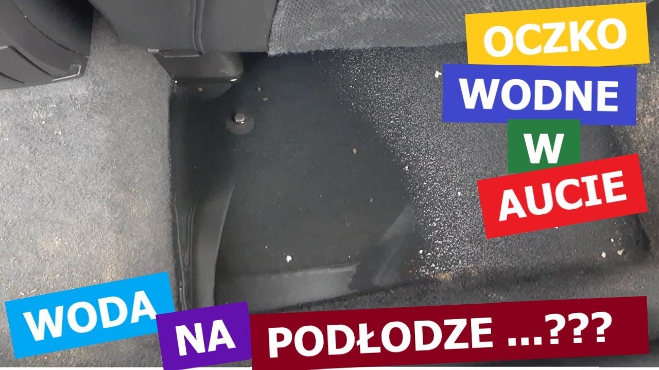 Volvo V50 - woda na podłodze #1 Wymontowanie tylnej kanapy i przednich foteli.