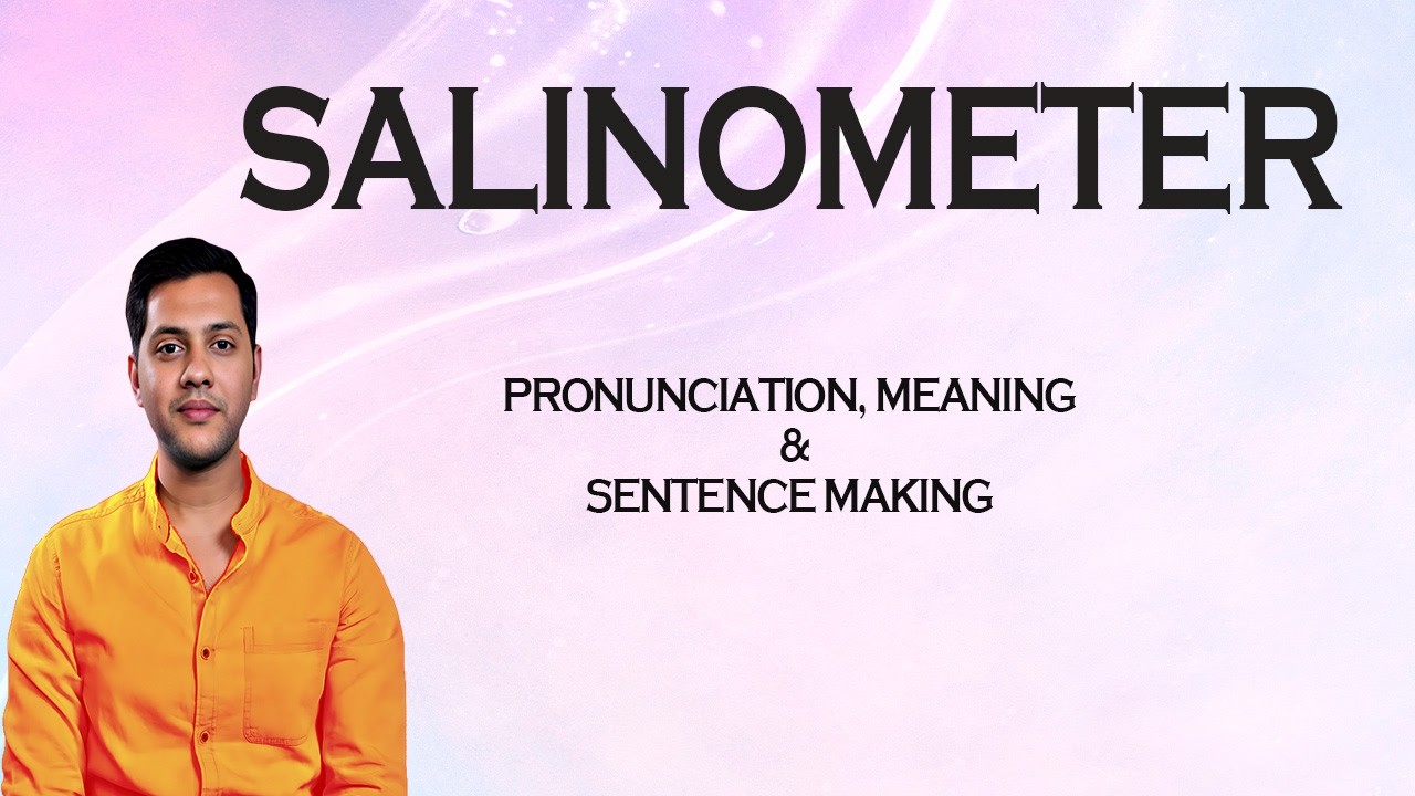 SALINOMETER - Meaning_&_Pronunciation_Word_World_Audio_Video_Dictionary