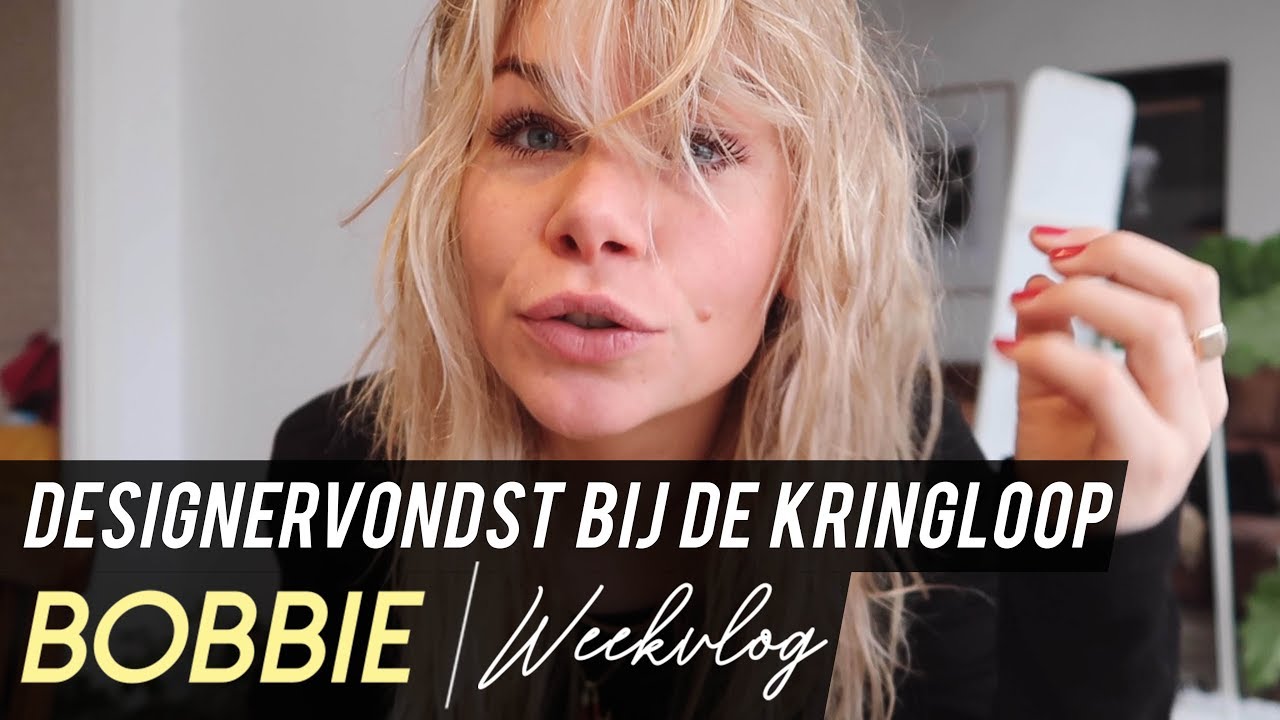 DESIGNERSTOEL VOOR EEN PRIKKIE | WEEKVLOG 27 | Bobbie Bodt