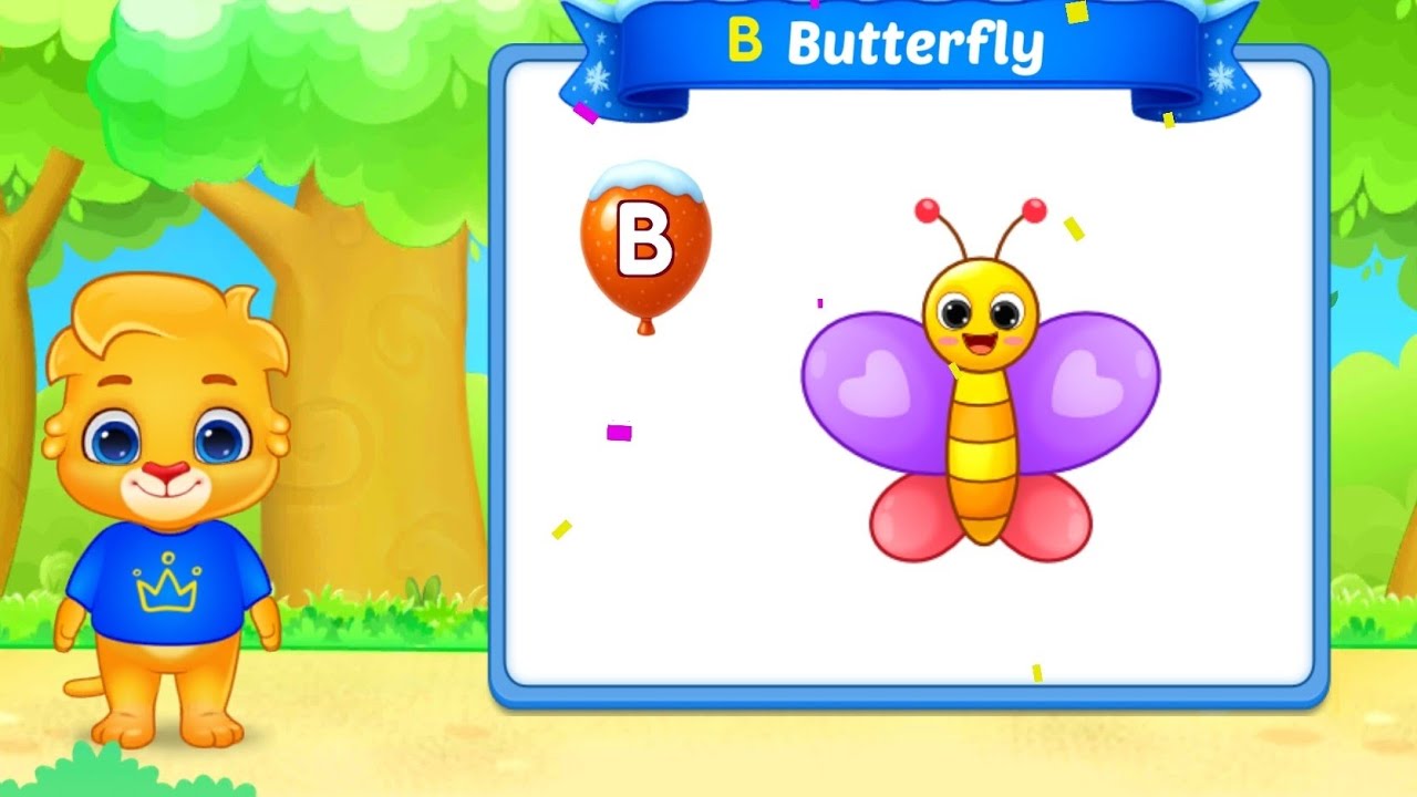 English Alphabet Song | ABC Cartoon Learning for Kids🐝🦮🐯
