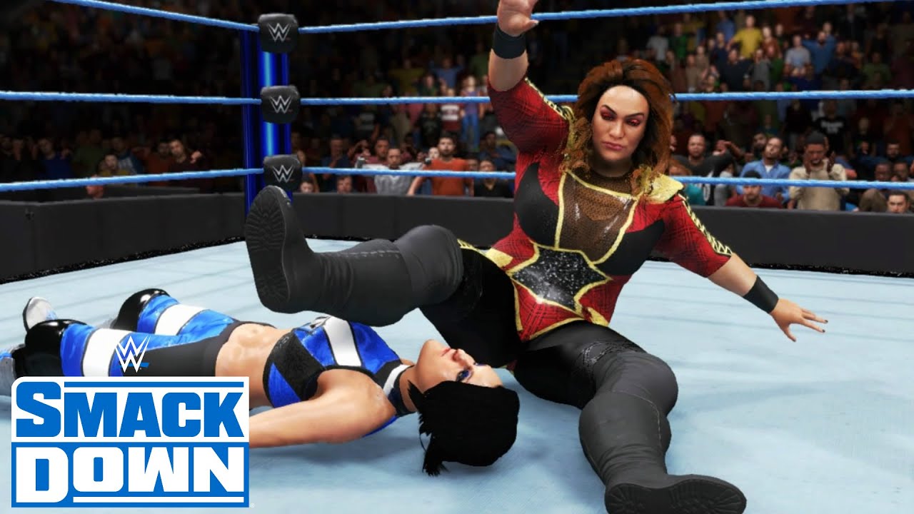 WWE 2K20 SMACKDOWN NIA JAX VS BAYLEY