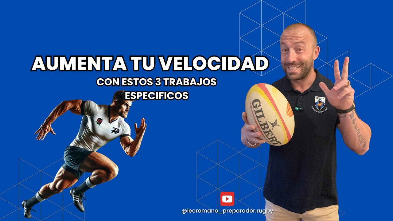 AUMENTA TU VELOCIDAD con estos 3 trabajos específicos