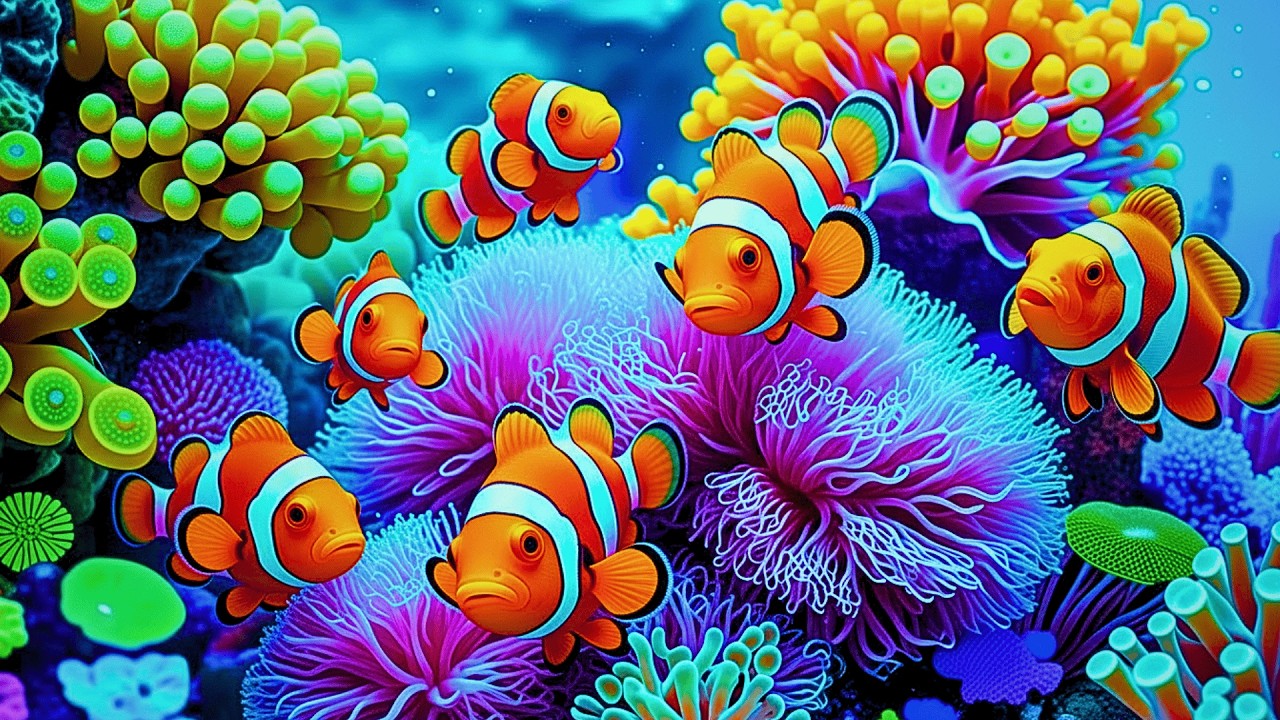 🐠Ocean Wildlife 4K | Peaceful Ocean Documentary | Calm Underwater Wildlife | Soothing Piano Melodies