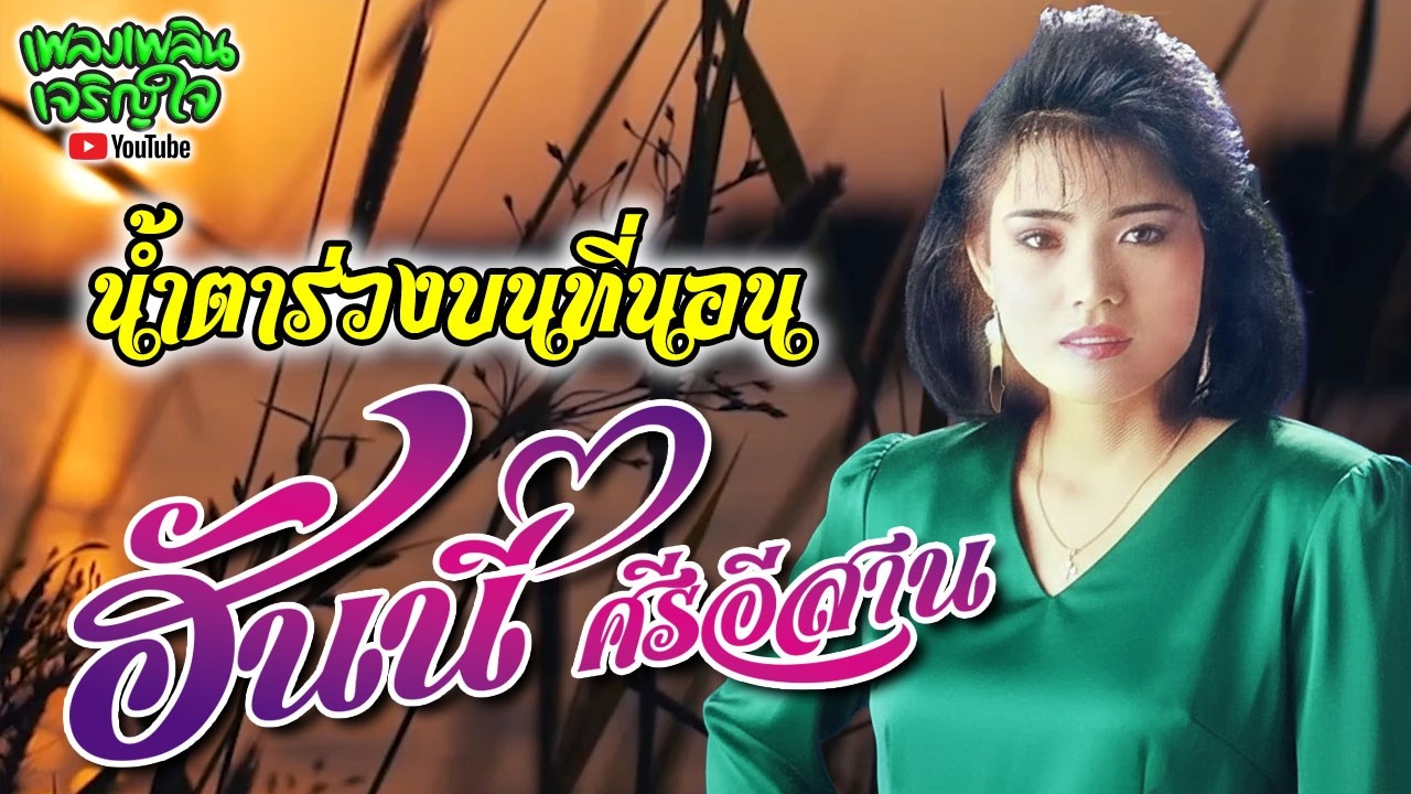 รวมเพลงยอดนิยม : ฮันนี่ ศรีอีสาน ชุด น้ำตาหล่นบนที่นอน