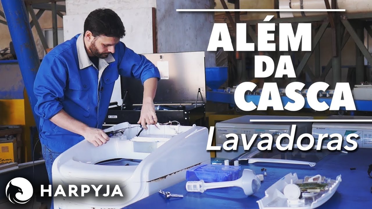 Desmontando Máquina de Lavar Roupas - Além da Casca de Lavadoras Pt.1 | Harpyja