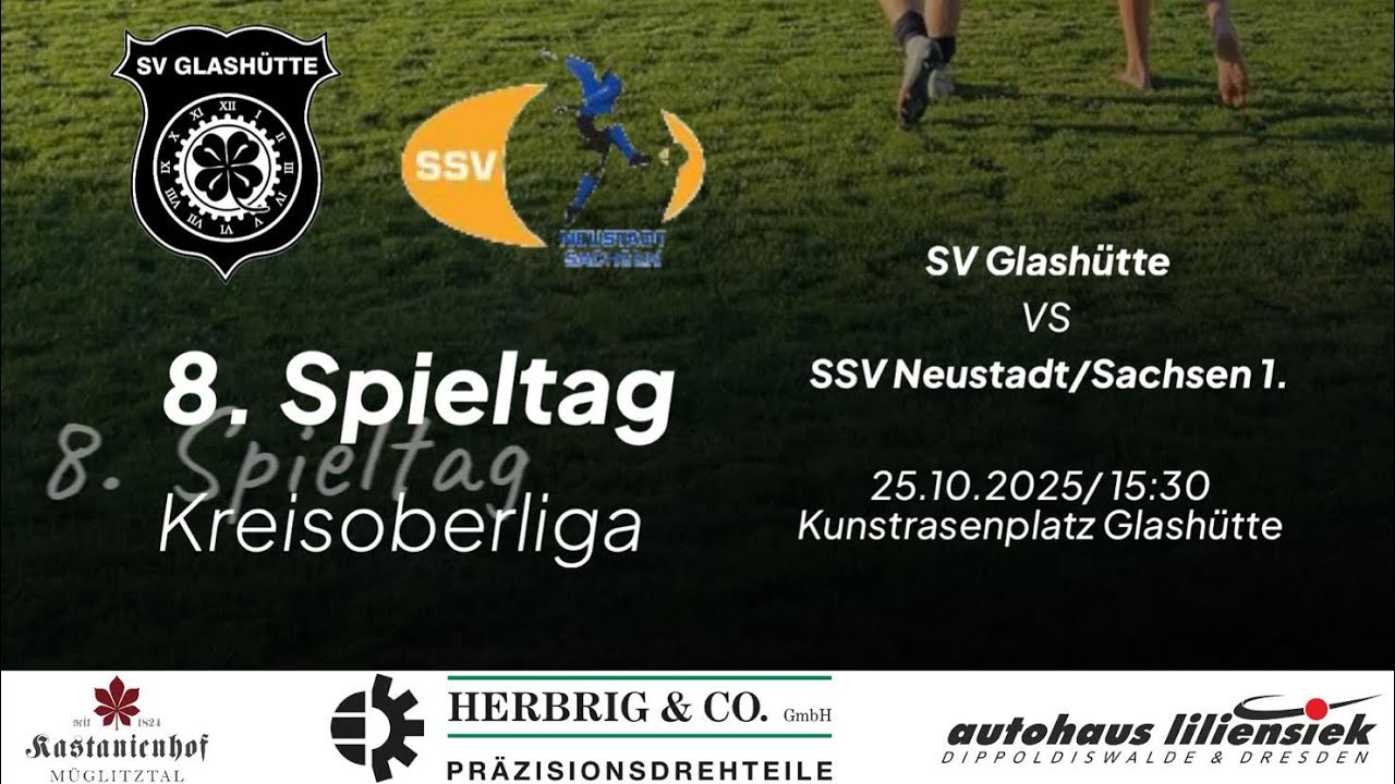 SV Glash&uuml;tte vs. SSV Neustadt/Sachsen ⚽️ Kreisoberliga @kvfsoe 🔥