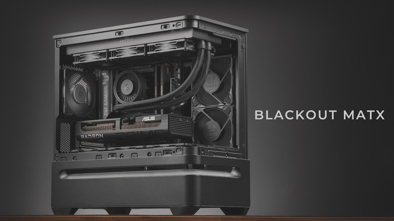 Blackout Micro ATX, Budget 1440p PC Build | Asus Prime AP202