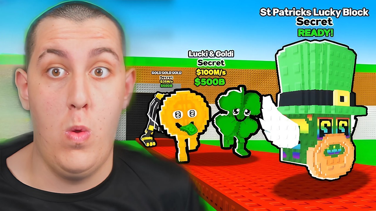 STEAL A BRAINROT ST. PATRICK UPDATE + NEA BRAINROTS