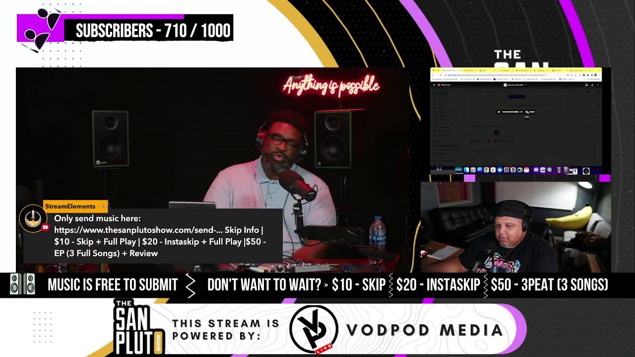 🔴 (LIVE) - EP:36 Unsigned and Indie Artist Music Review: World's Up-and-Coming Talent.🎵🌍 09-27-23