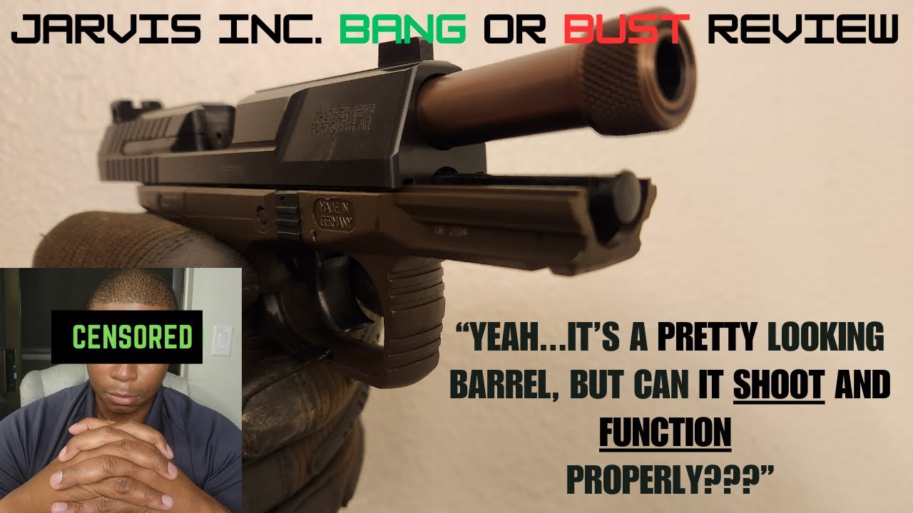 JARVIS Inc. CUSTOM Barrel for the Walther P99 BANG or BUST FIELD Review!