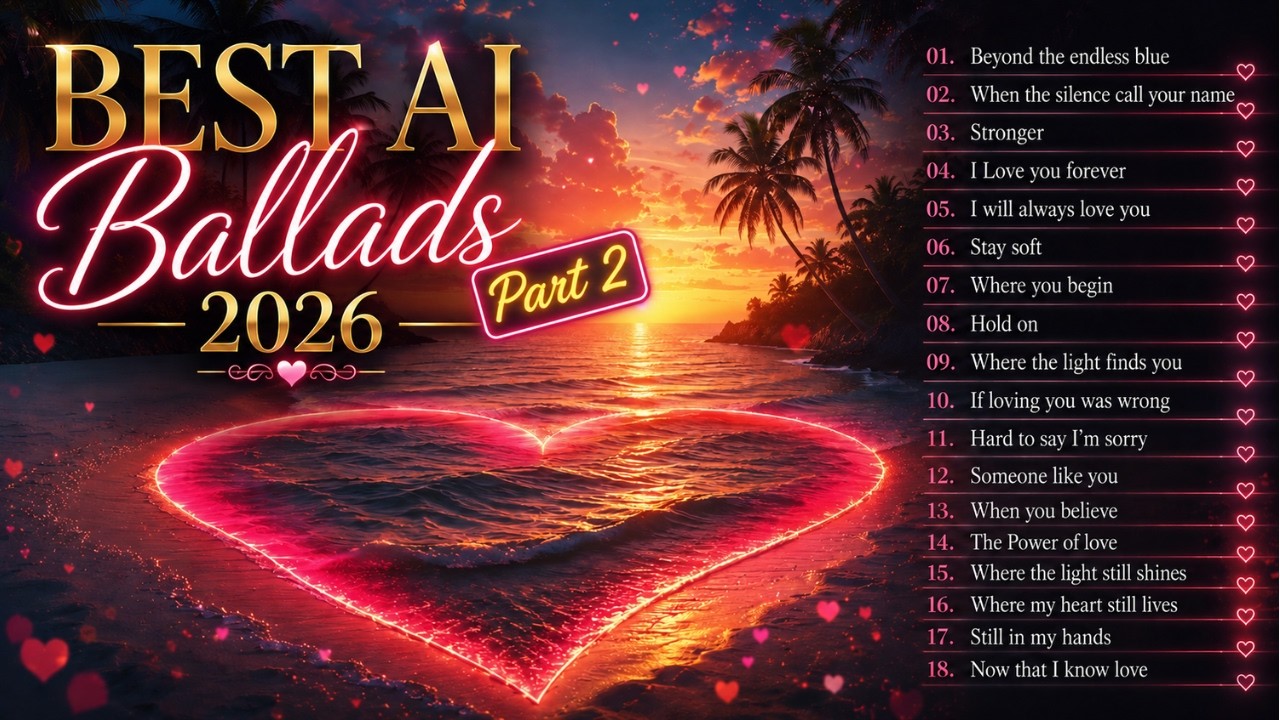 Best AI Ballads of 2026 ❤️ The Most Beautiful Emotional Songs You'll Hear This Year