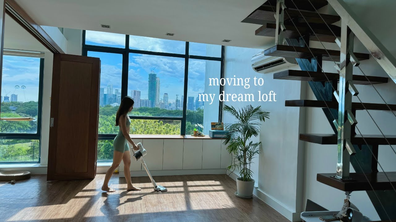 Moving Into My Dream Loft | apartment tour, getting settled in