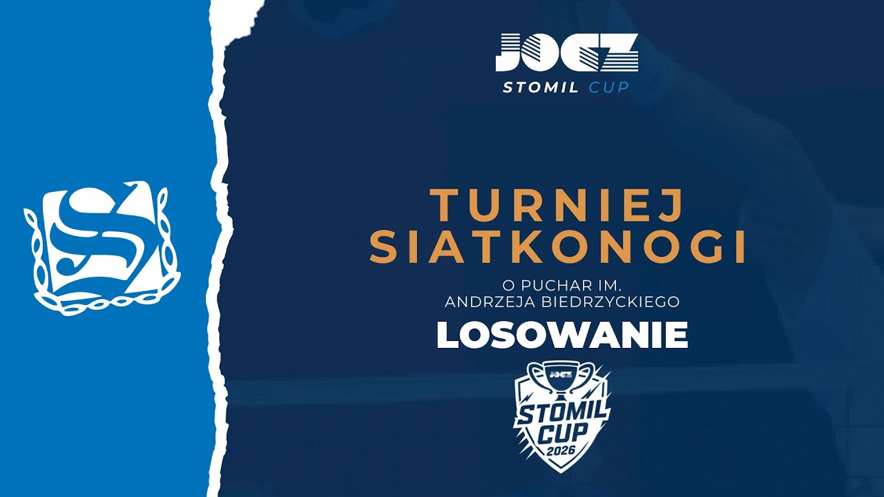 🏆 JOCZ Stomil Cup 2026 ⬜🟦 | Losowanie Turnieju Siatkonogi im. Andrzeja Biedrzyckiego (21.01.2026 r.)