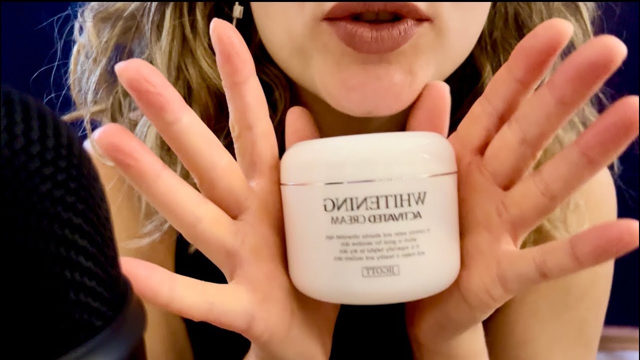 Greek ASMR | Face products that i use