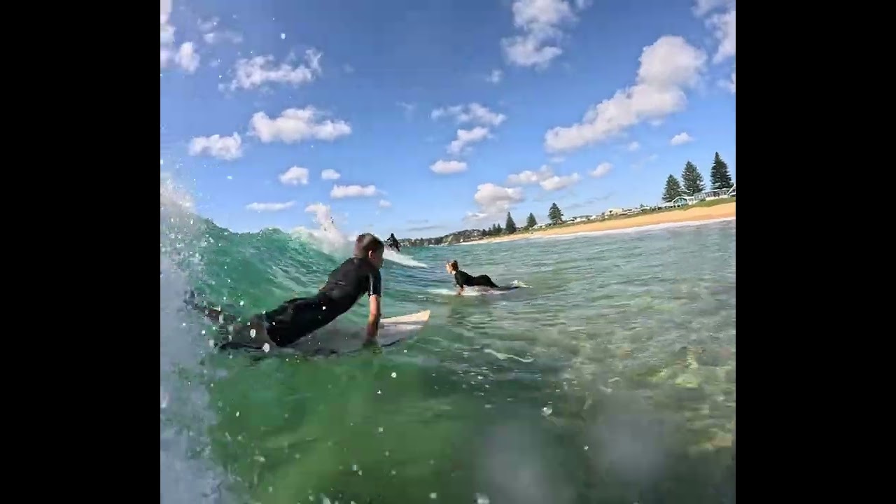 5th January, 2026 #gopro #northavoca #beach #bodyboard  #2026 #surf #waves #raw #pov #noedit