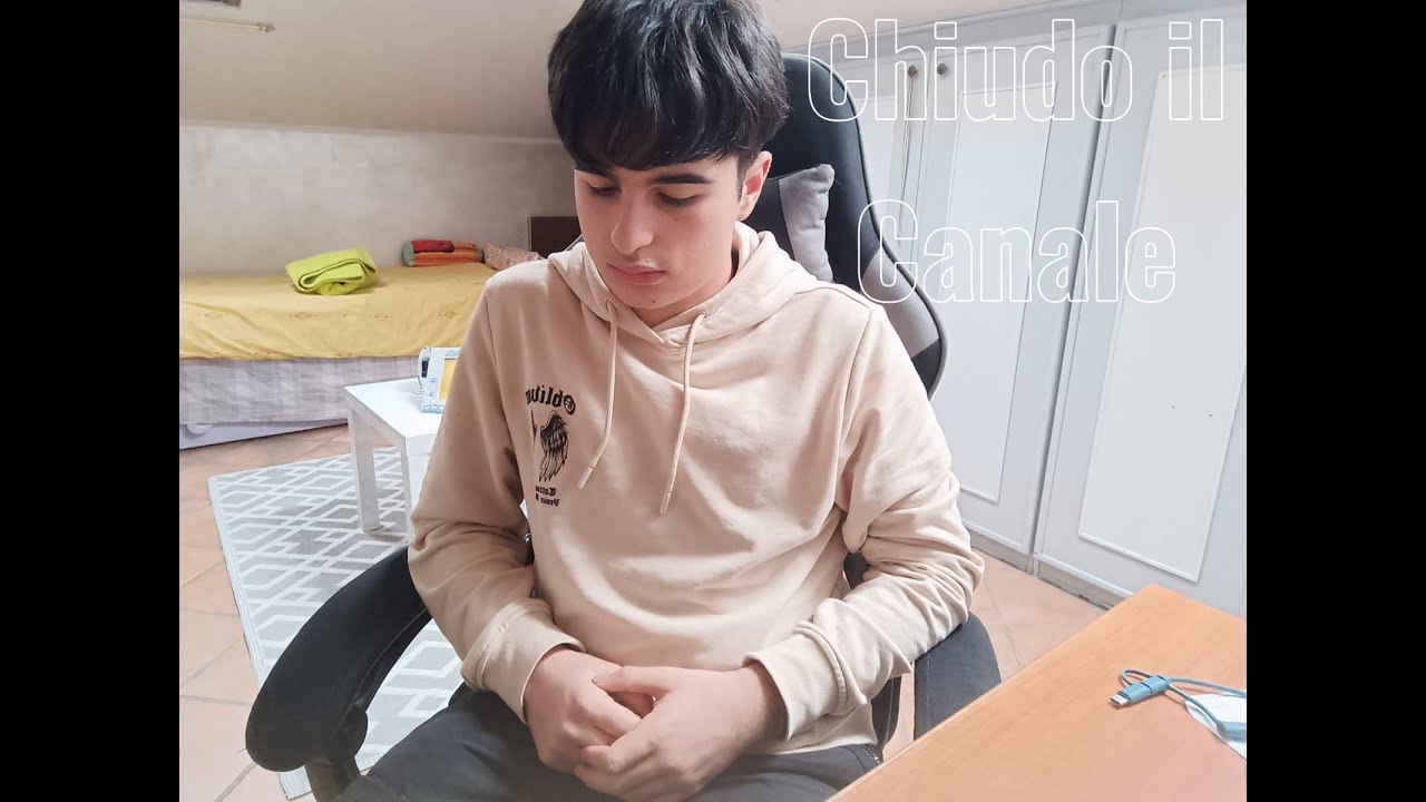 CHIUDO IL CANALE. NO CLICK BAIT