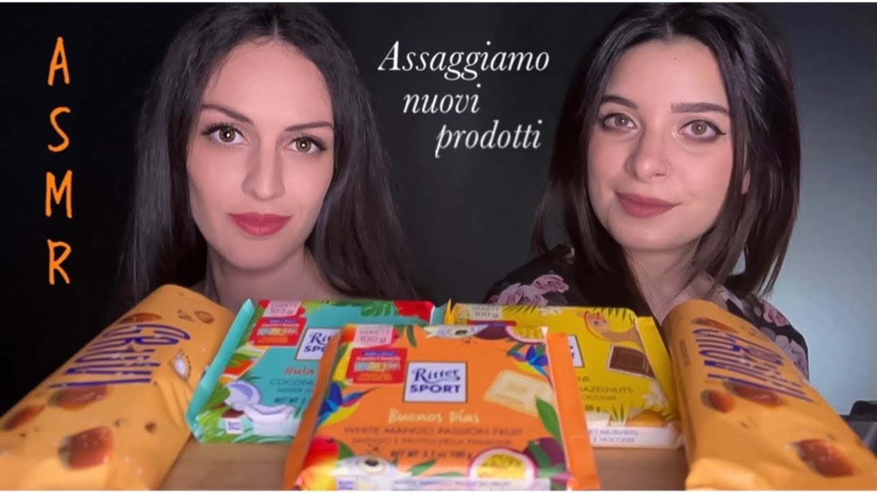 ASMR ita PROVIAMO LE NOVITÀ DI CIBO 🍦🍫 MUKBANG ita | Whispering | Eating Sounds