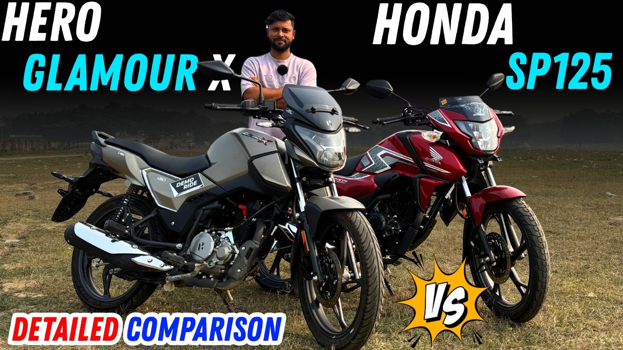 Hero Glamour X ABS vs Honda SP125 Single Channel ABS  | Deep Detailed Comparison
