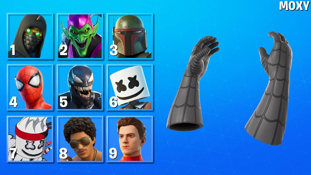 Guess The Fortnite Skin By Custom Mythic Weapon - Fortnite Challenge By Moxy